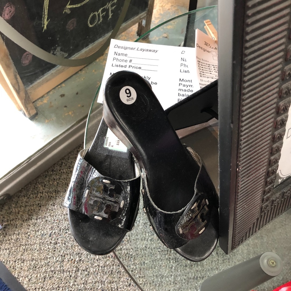 Tory Burch Patti Platform Wedge Slide